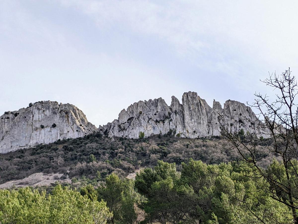 Maisonnette Dans Domaine Avec Piscine A Nyons, Pays Des Olives ภายนอก รูปภาพ